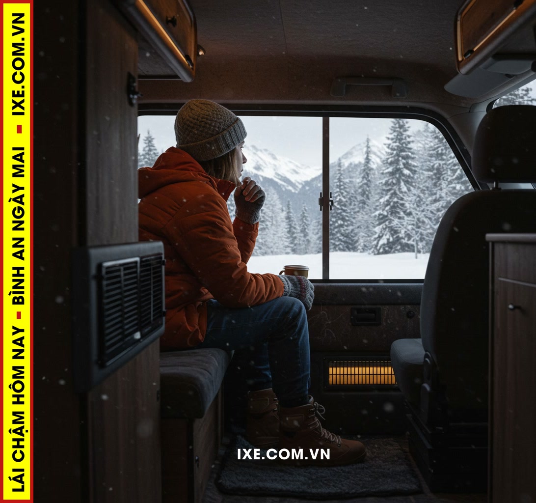 An toàn khi lái xe và sinh hoạt trong điều kiện thời tiết mùa đông