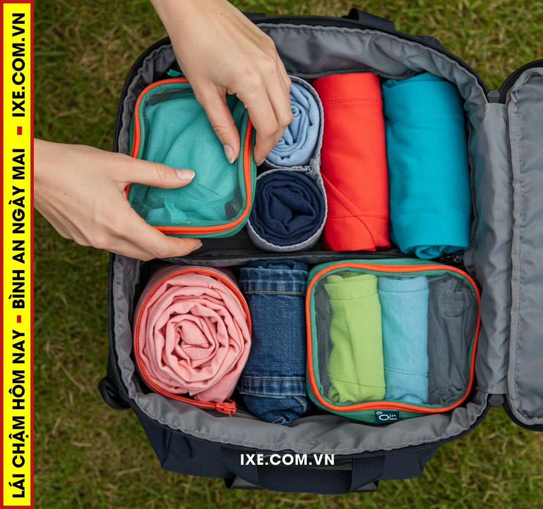 Bí quyết phối đồ và đóng gói thông minh cho không gian xe camping