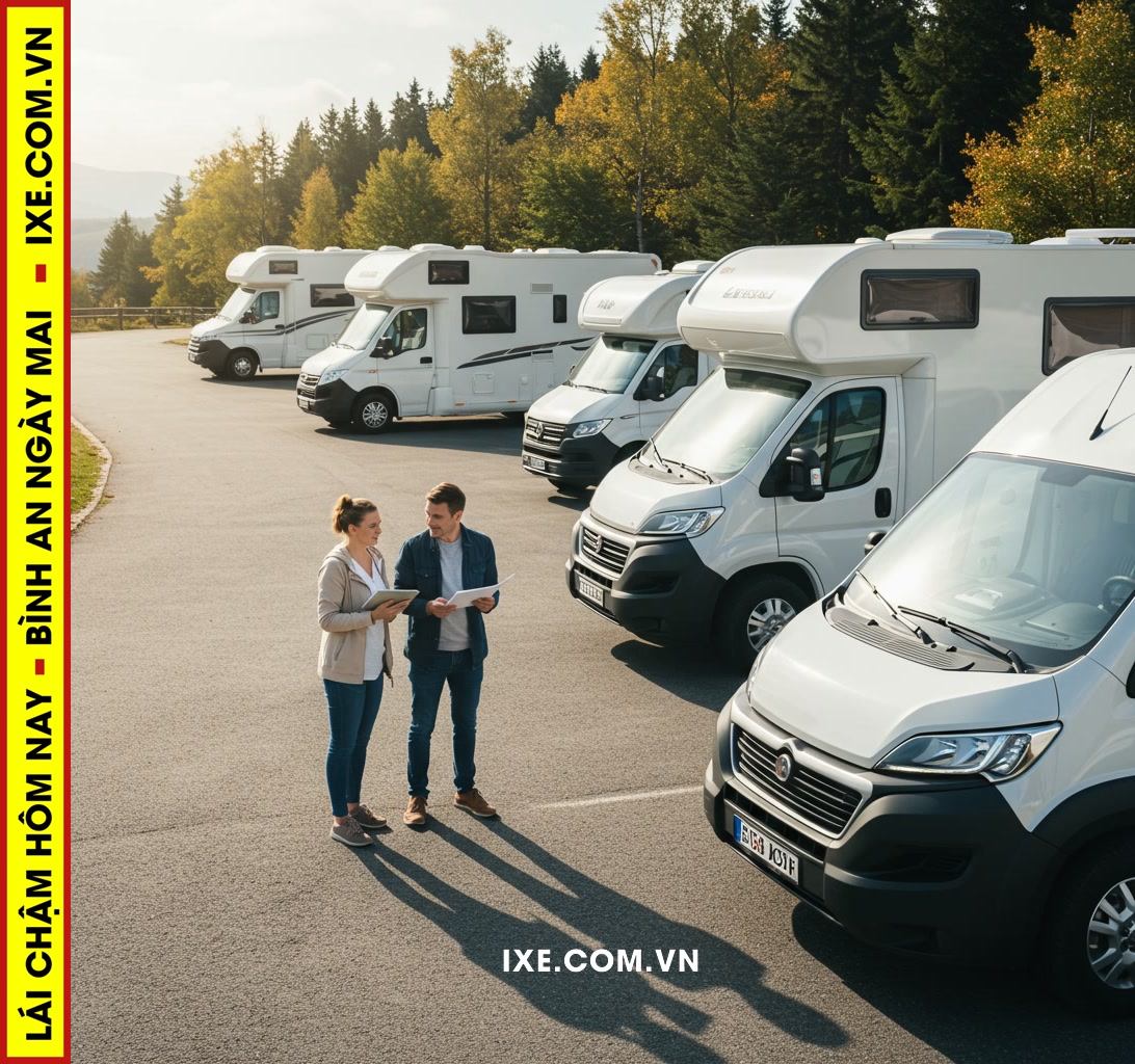 B&iacute; quyết quan trọng khi thu&ecirc; xe camping ph&ugrave; hợp