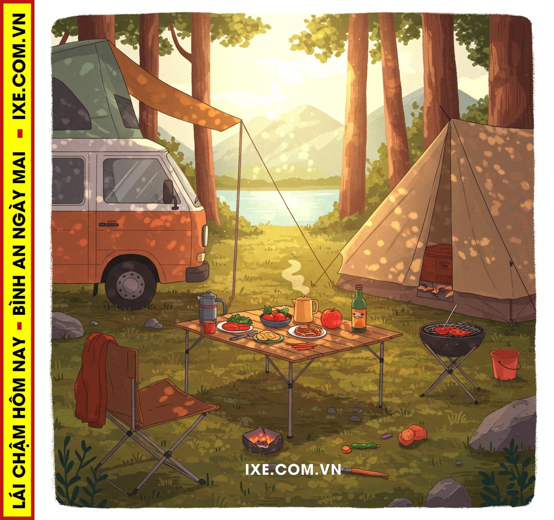 B&iacute; quyết tận hưởng ẩm thực địa phương tr&ecirc;n h&agrave;nh tr&igrave;nh camping