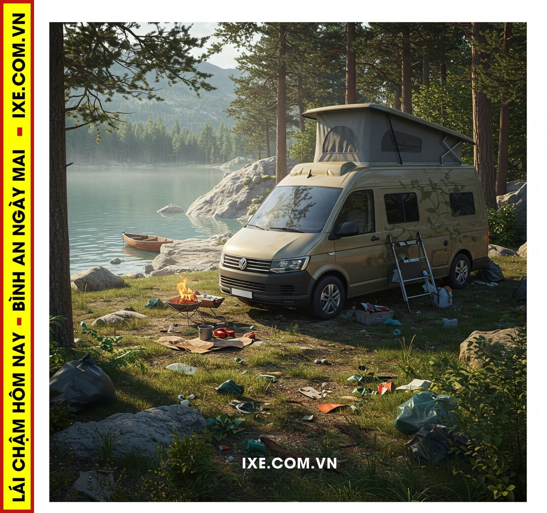 Các tác động môi trường chính của hoạt động thuê xe camping