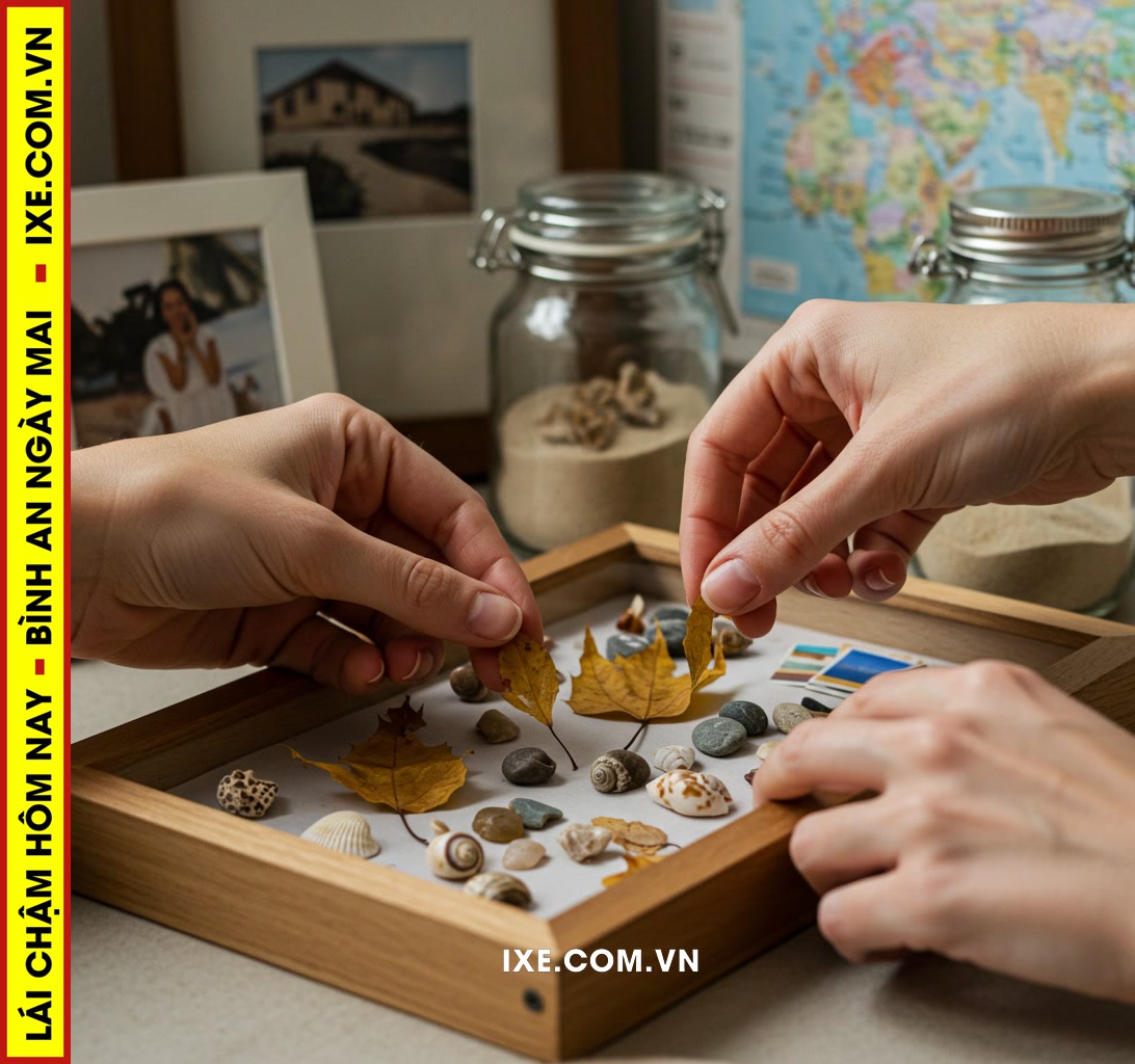 Cách lưu giữ và trưng bày kỷ vật chuyến đi một cách ý nghĩa