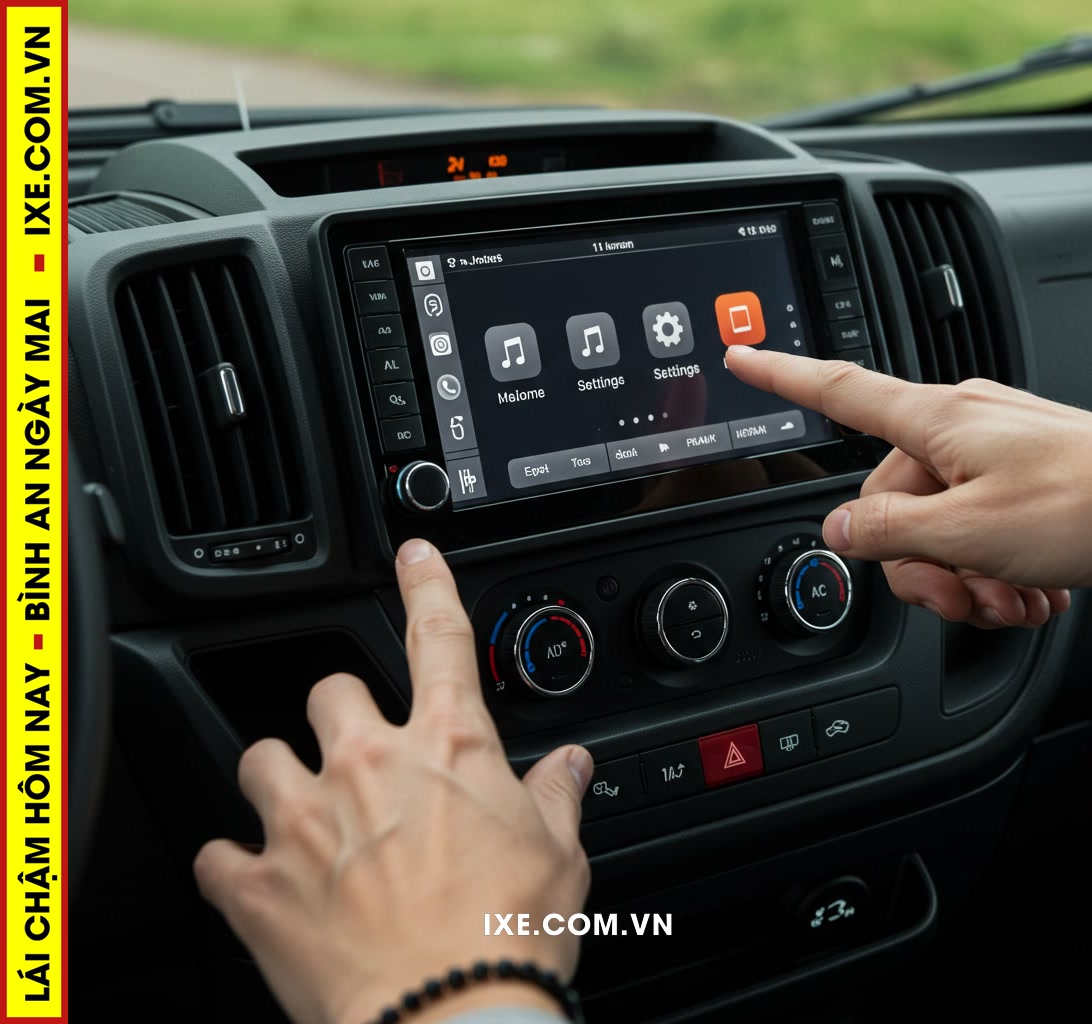 Chuẩn bị trước chuyến đi: Hiểu rõ hệ thống giải trí trên xe camping thuê