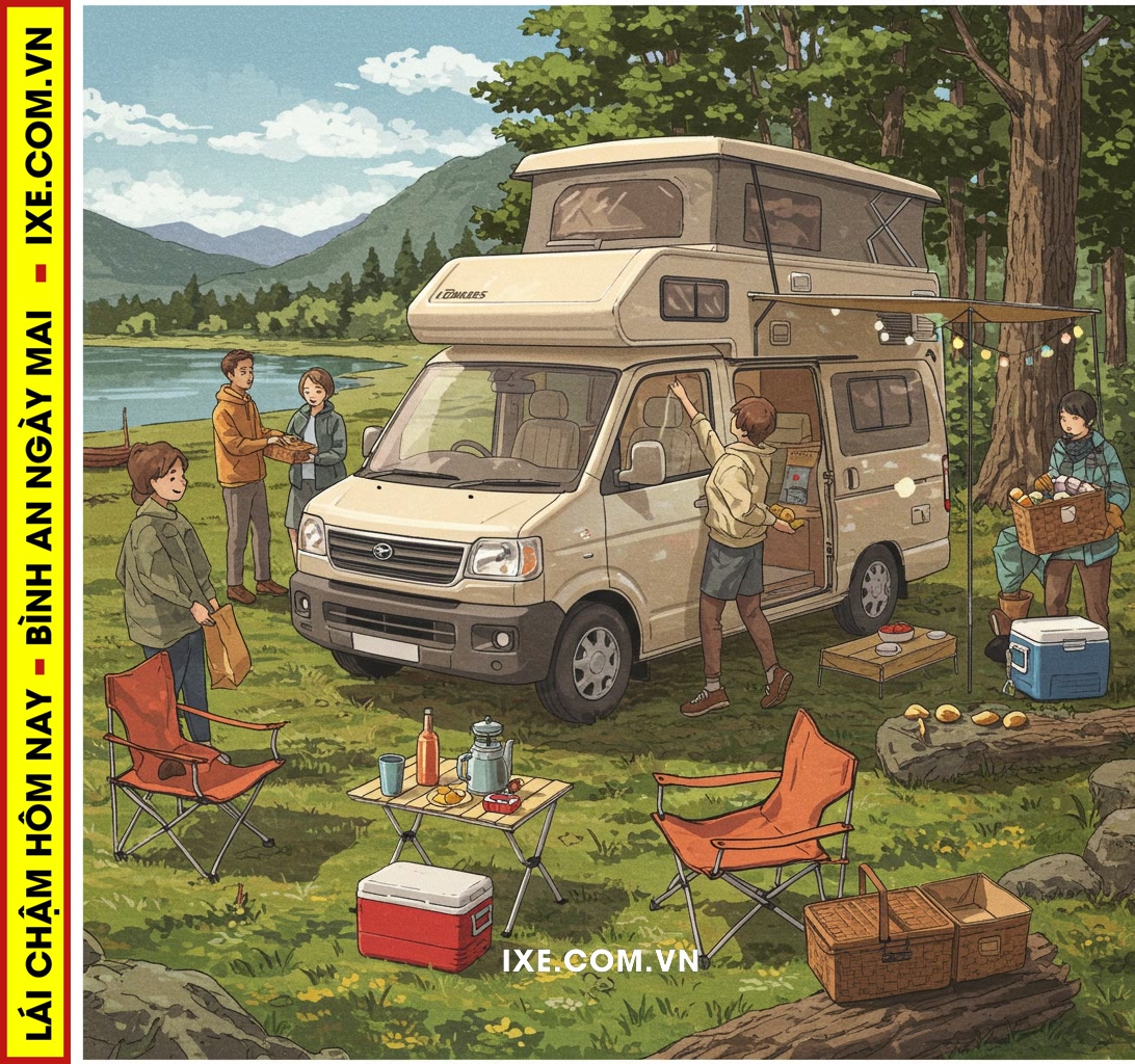 Chuẩn bị xe v&agrave; danh s&aacute;ch đồ d&ugrave;ng cần thiết cho tiệc