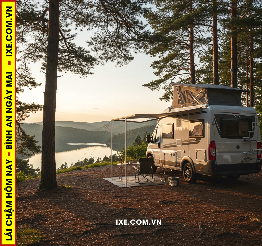 Du lịch Glamping xe camping: Trải nghiệm sang chảnh đang lên ngôi