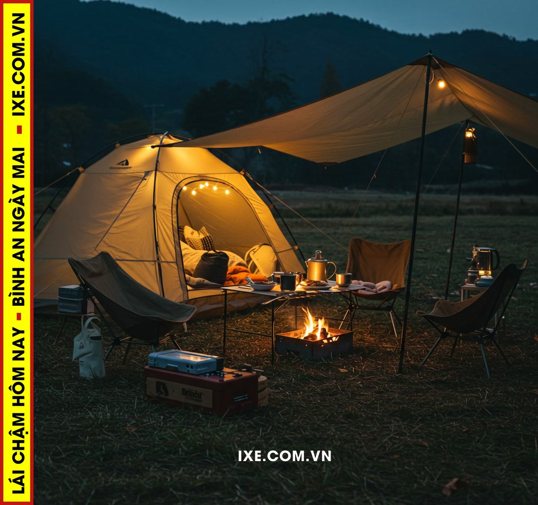 Giới thiệu: Camping v&agrave; trải nghiệm ẩm thực địa phương