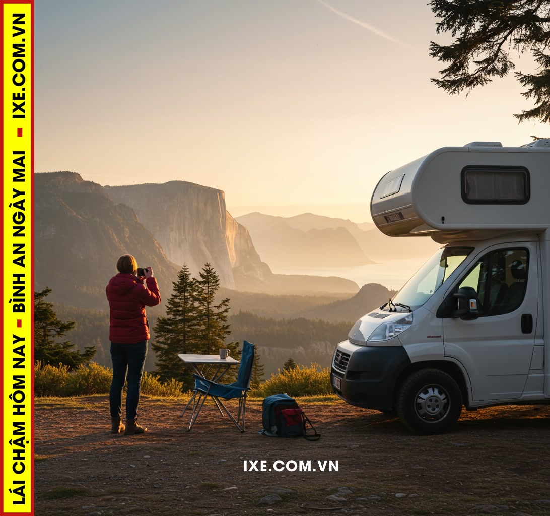 Giới thiệu: Chụp ảnh phong cảnh trên chuyến đi xe camping