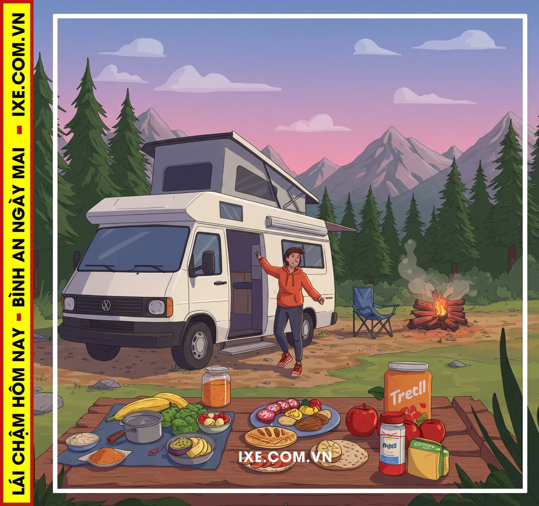 Giới thiệu: Tầm quan trọng của dinh dưỡng cho chuyến đi xe camping dài ngày