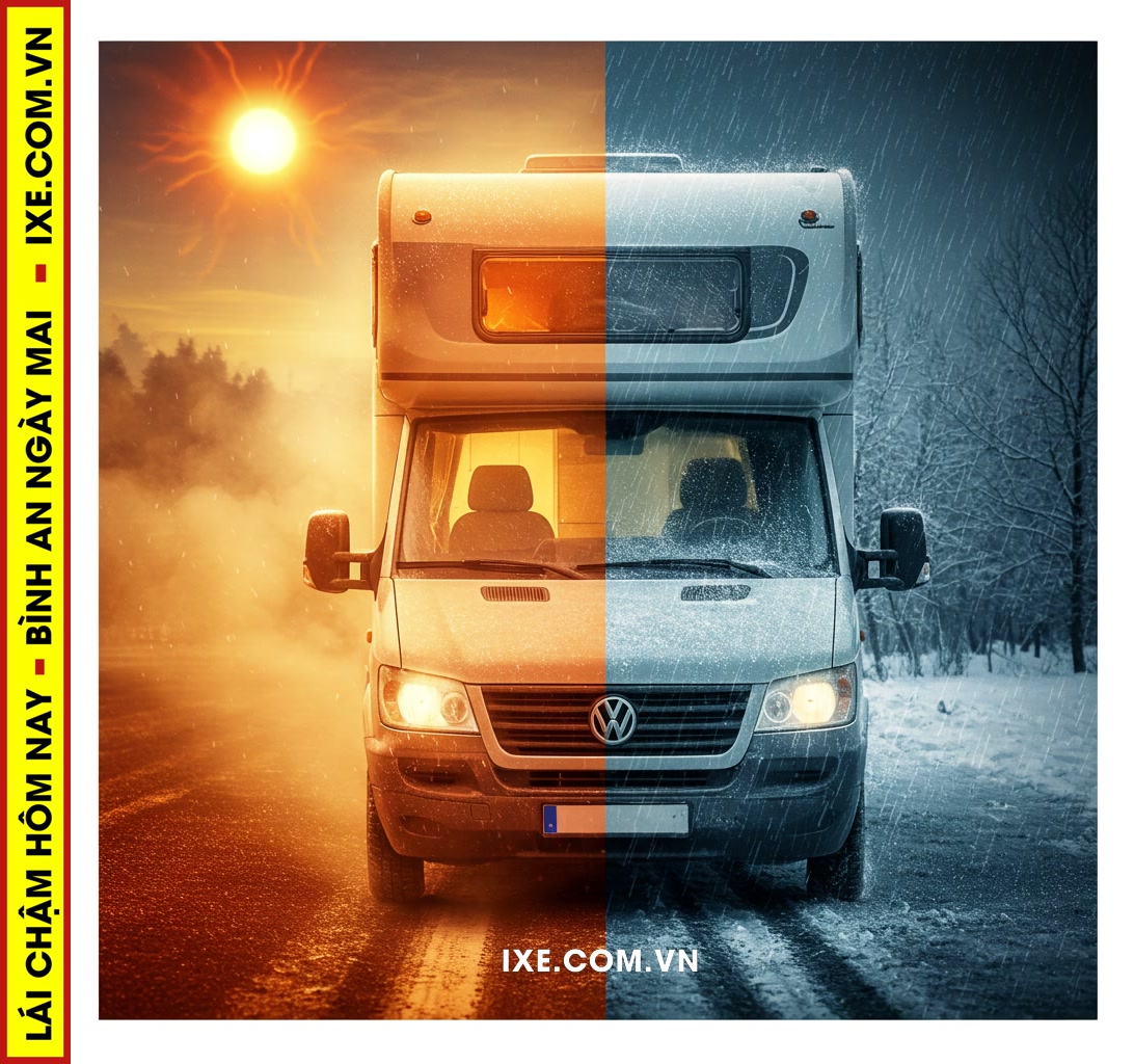 Giới thiệu: Tầm quan trọng của thời tiết đối với xe camping