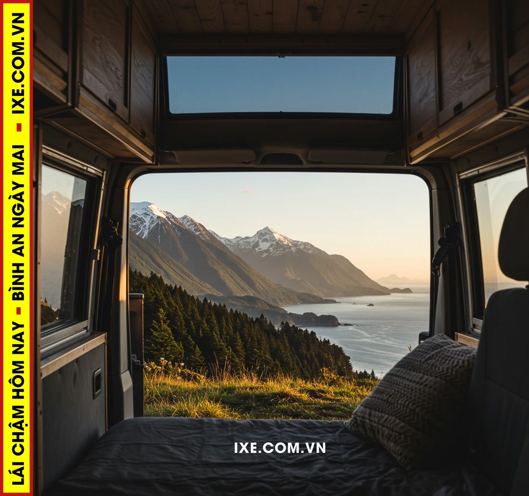 Góc chụp độc đáo và sáng tạo từ hành trình du lịch xe