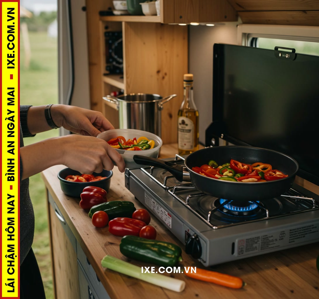 Gợi ý các món ăn đơn giản, nhanh gọn và ngon miệng khi nấu trên xe