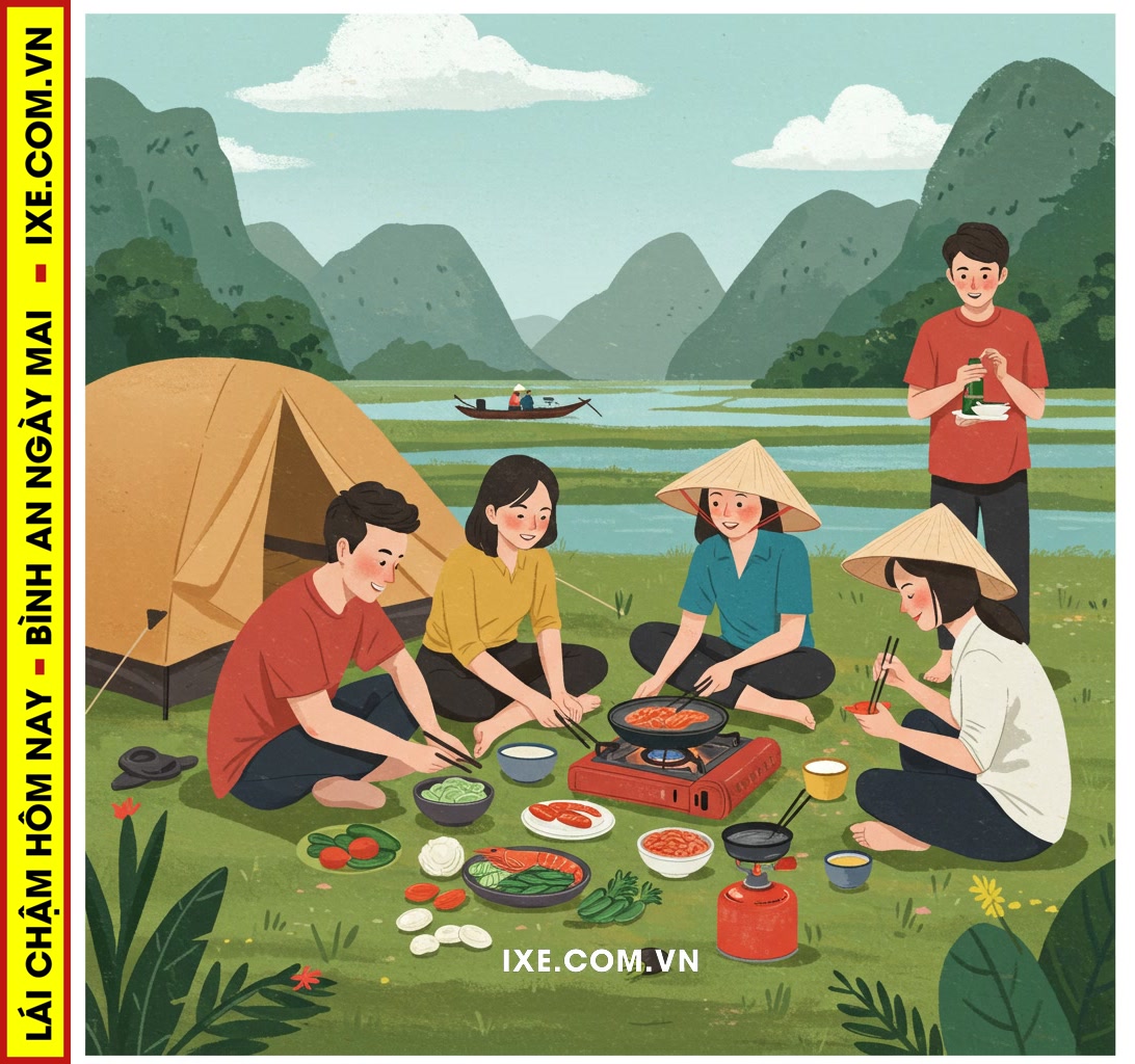 Kh&aacute;m ph&aacute; đặc sản ph&ugrave; hợp cho camping theo từng v&ugrave;ng miền