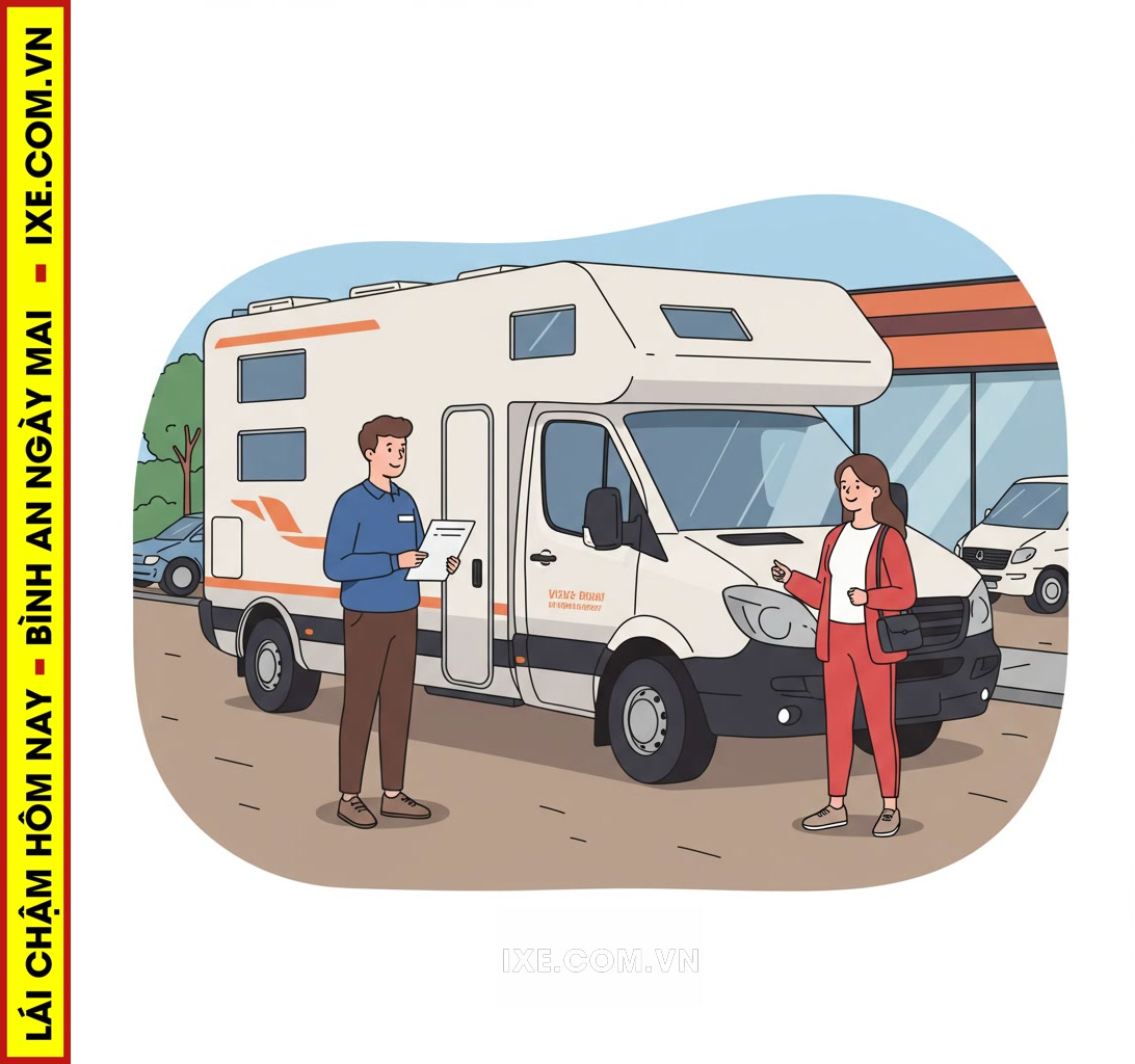 Kinh nghiệm thuê xe camping hiệu quả: Từ tìm kiếm đến bàn giao xe