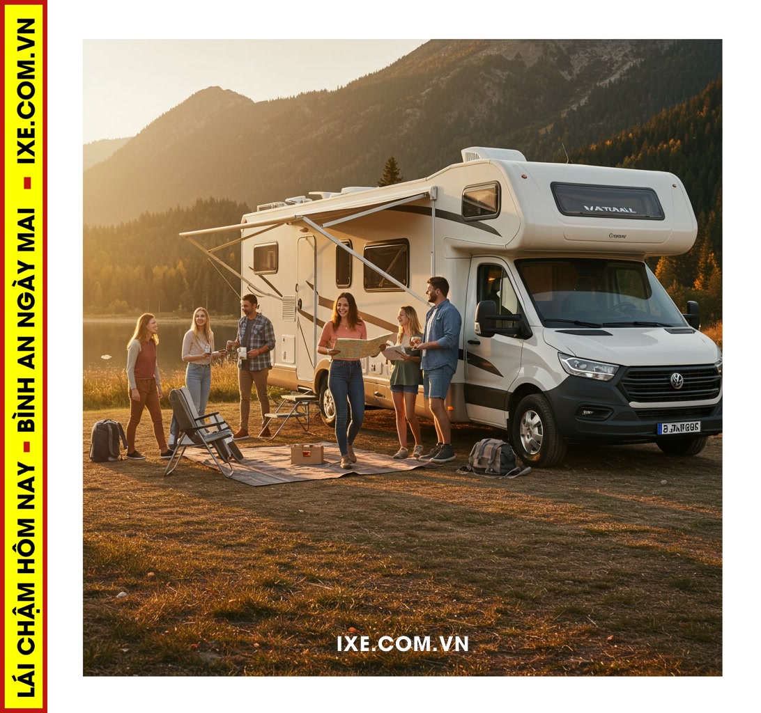 Lợi &iacute;ch v&agrave; tiềm năng của xu hướng thu&ecirc; xe camping