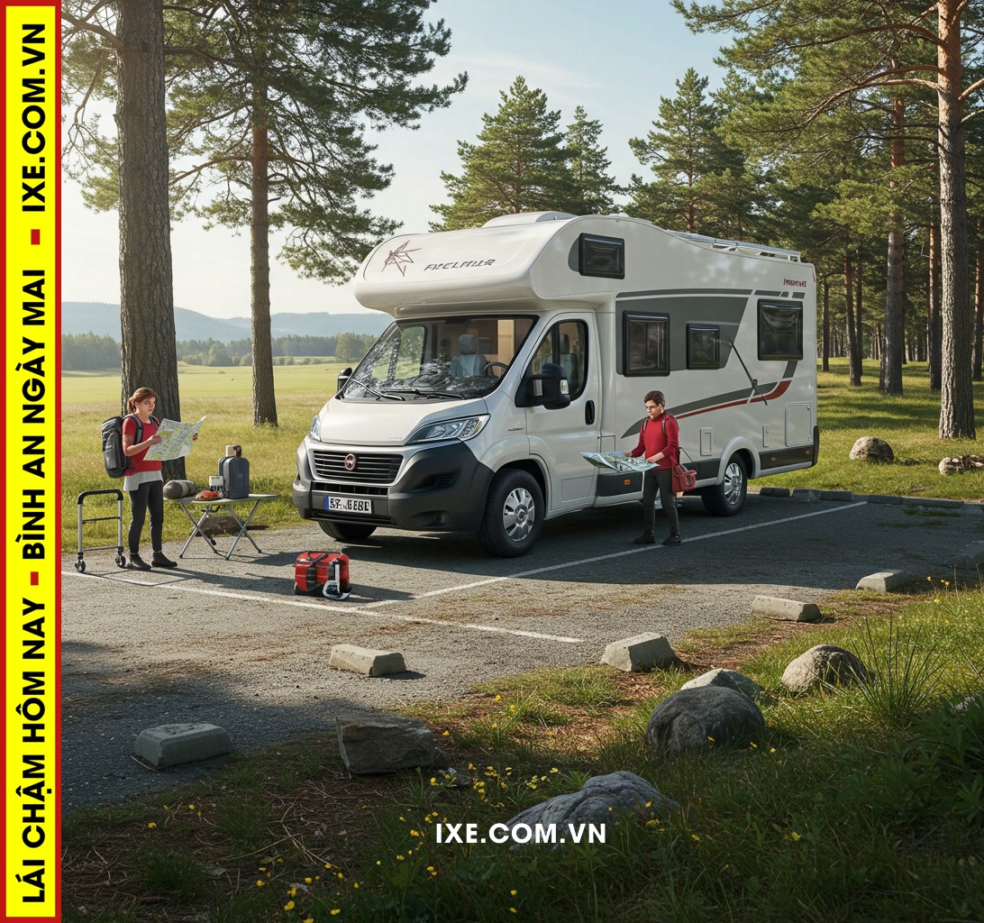 Lời khuy&ecirc;n để c&oacute; chuyến đi thu&ecirc; xe camping an to&agrave;n v&agrave; đ&uacute;ng luật