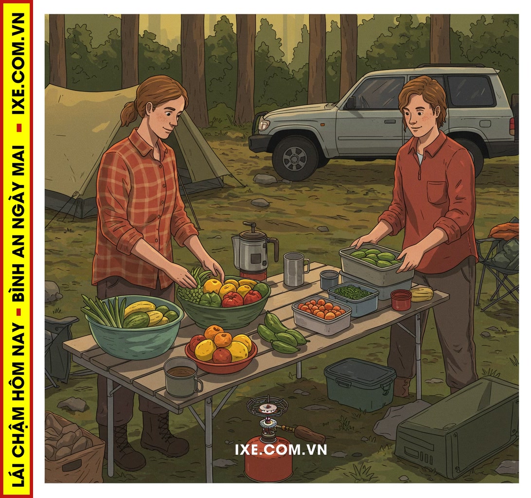 Lời khuy&ecirc;n hữu &iacute;ch cho chuyến camping kết hợp kh&aacute;m ph&aacute; đặc sản