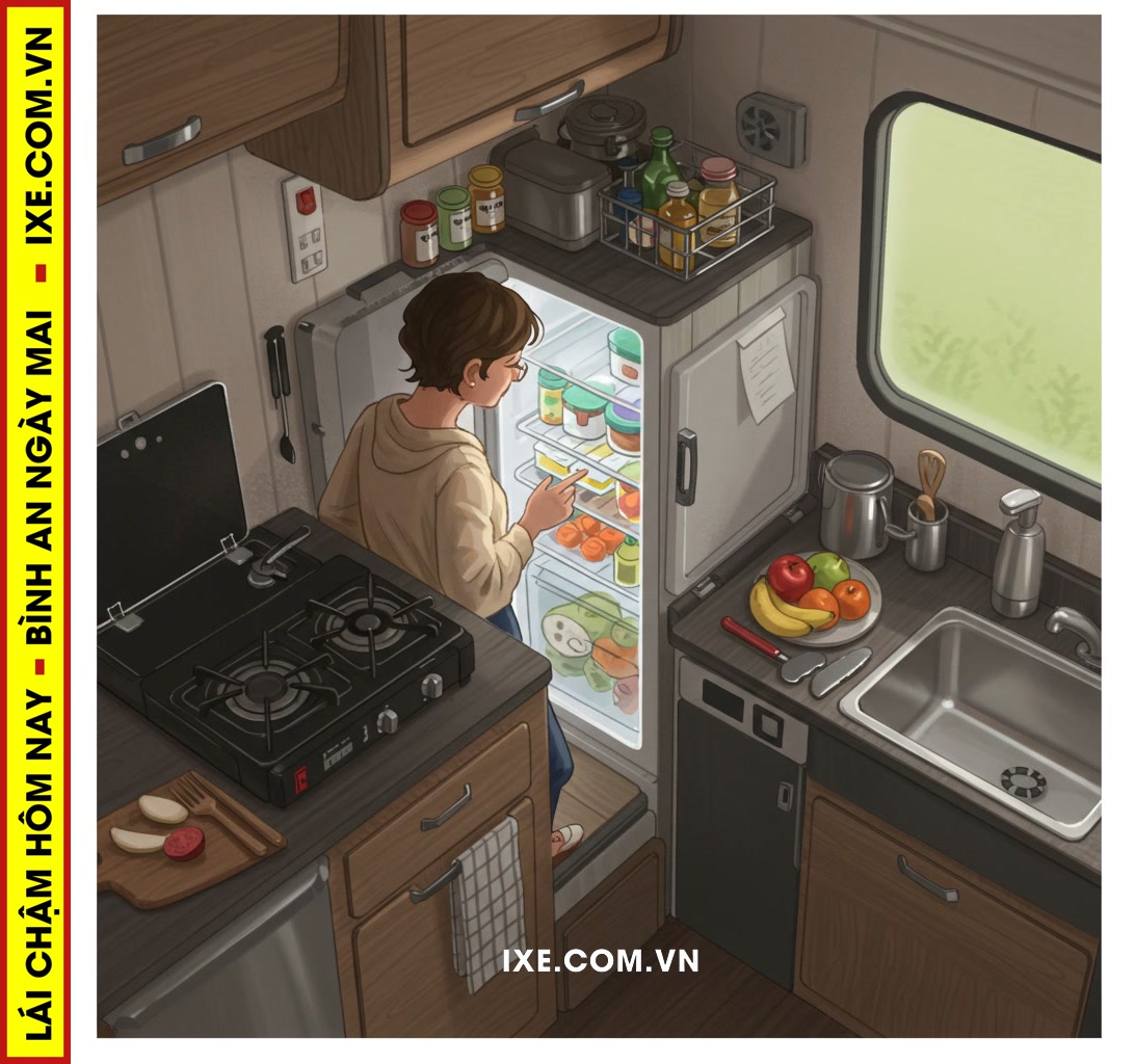 Lưu ý đặc biệt về dinh dưỡng khi du lịch bằng xe camping thuê