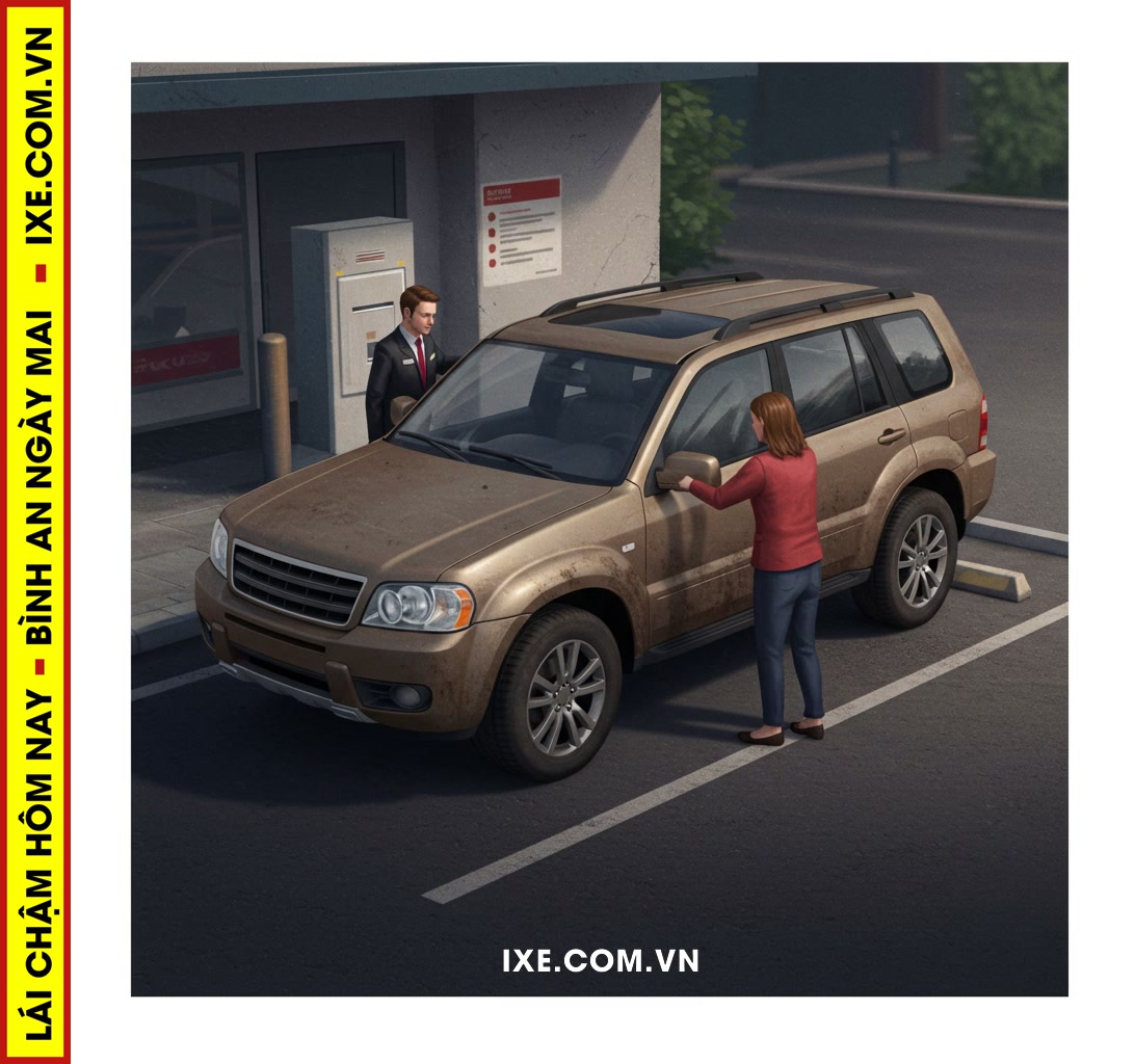 Lưu &yacute; khi kết th&uacute;c chuyến đi v&agrave; trả xe thu&ecirc;