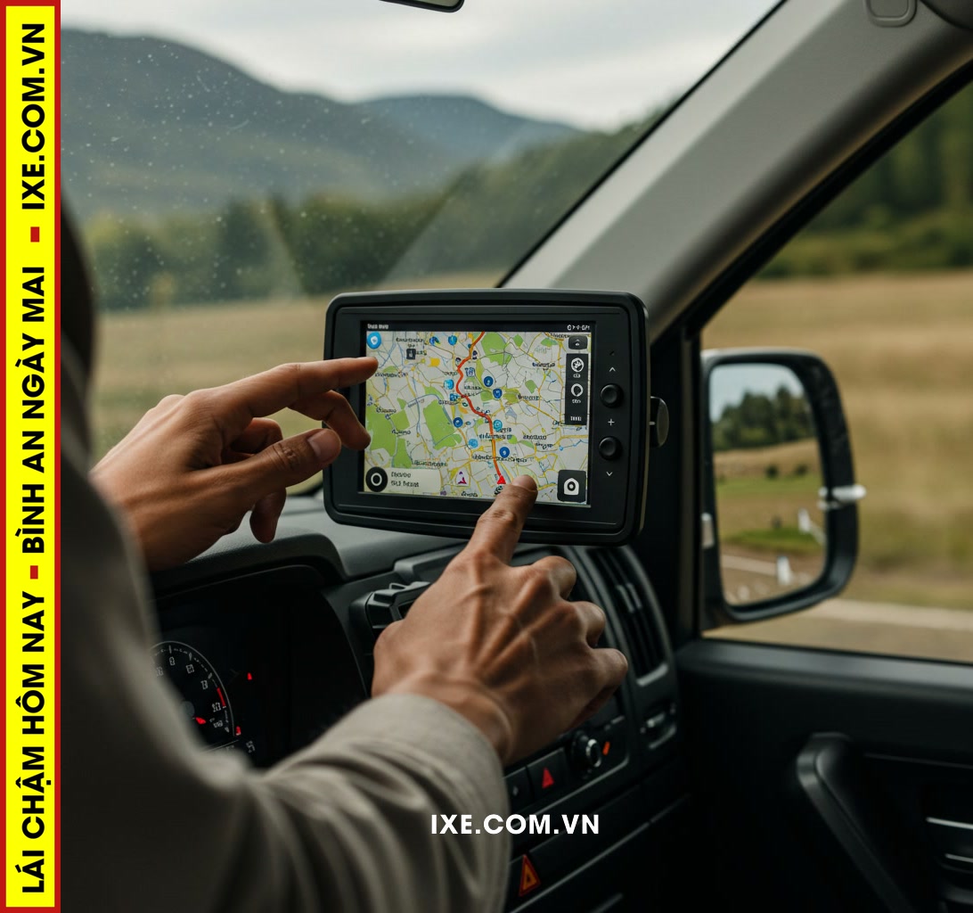 Mẹo Sử Dụng GPS Hiệu Quả và An Toàn Cho Chuyến Đi Thuê Xe