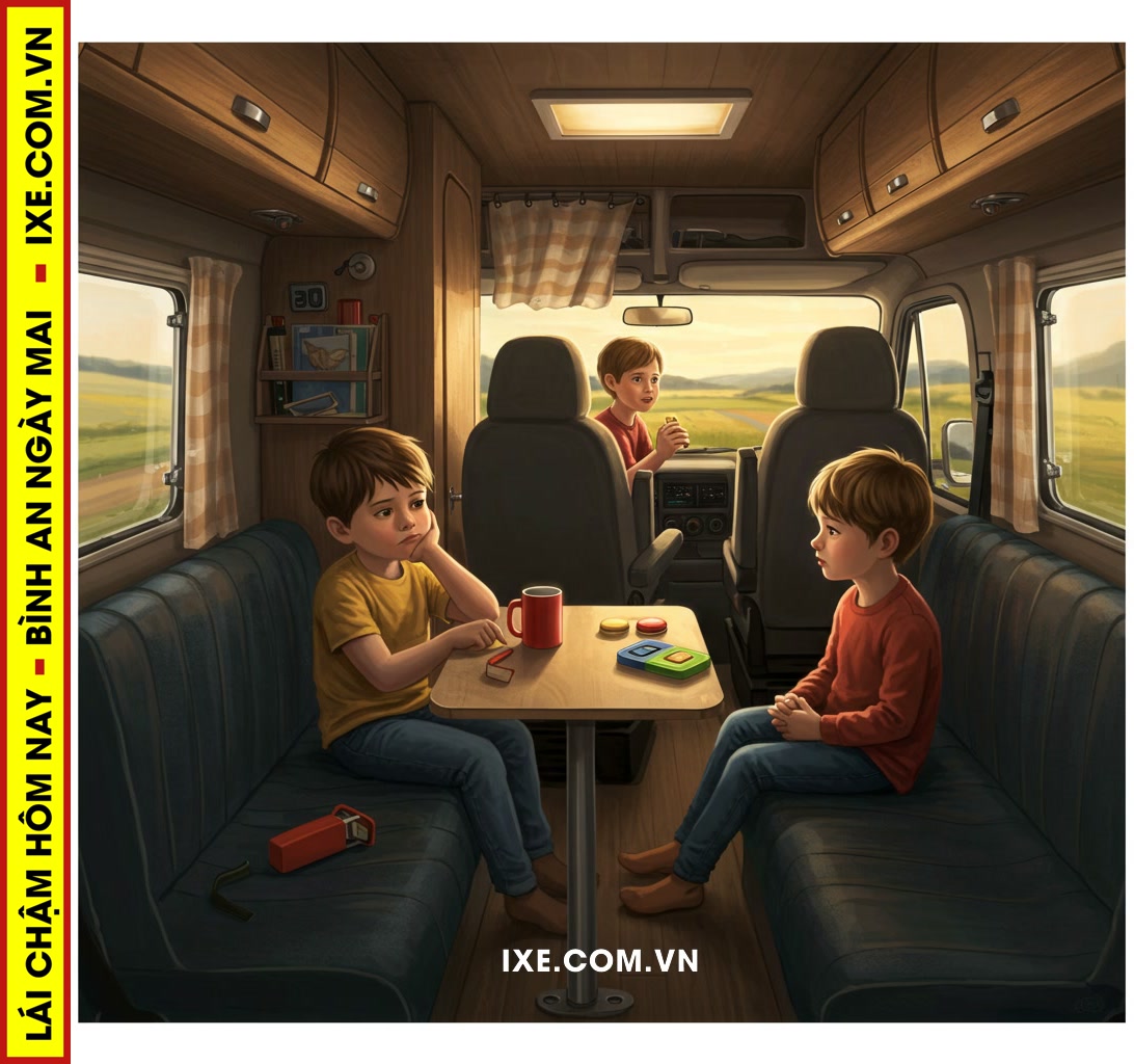 Mở đầu: Vui chơi trên xe camping thuê - Thử thách và cơ hội