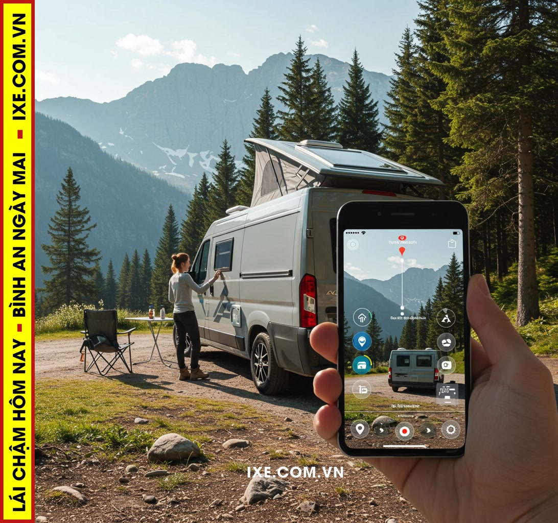 N&acirc;ng cao trải nghiệm sử dụng xe camping trong chuyến đi với VR/AR