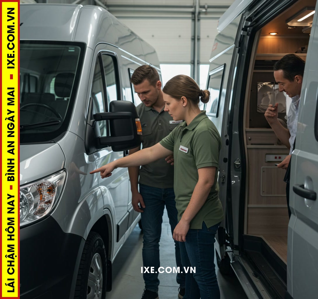 Những điều cần kiểm tra và lưu ý khi nhận bàn giao xe