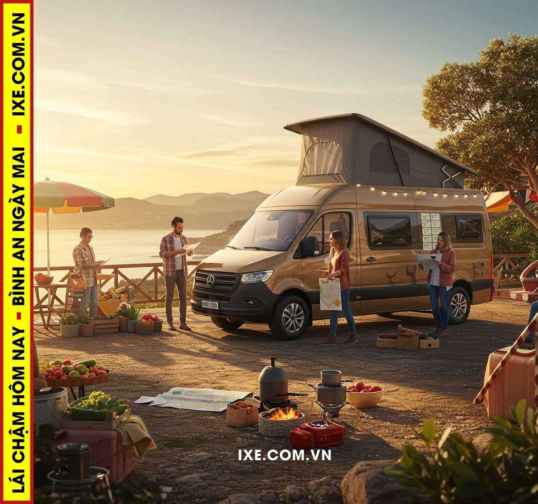 Những lưu &yacute; cần biết khi thu&ecirc; xe camping v&agrave; du lịch ẩm thực