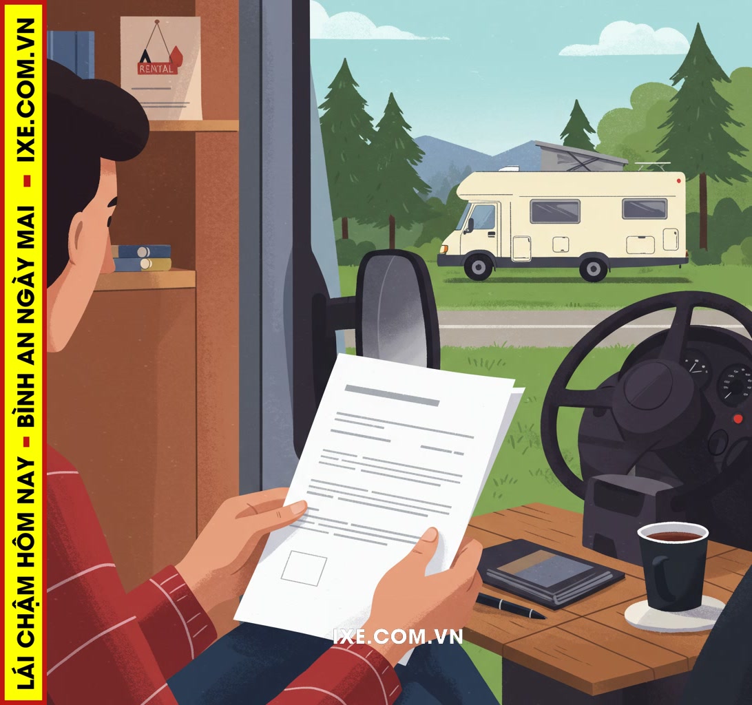 Những lưu &yacute; ph&aacute;p l&yacute; đặc biệt khi thu&ecirc; xe camping