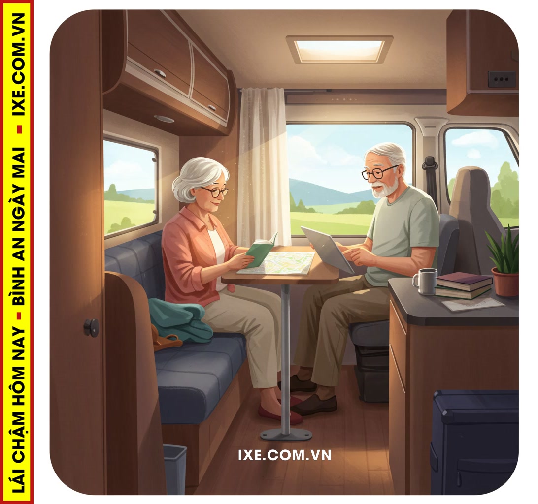 Những lưu &yacute; quan trọng để chuyến đi bằng xe camping an to&agrave;n v&agrave; tiện nghi