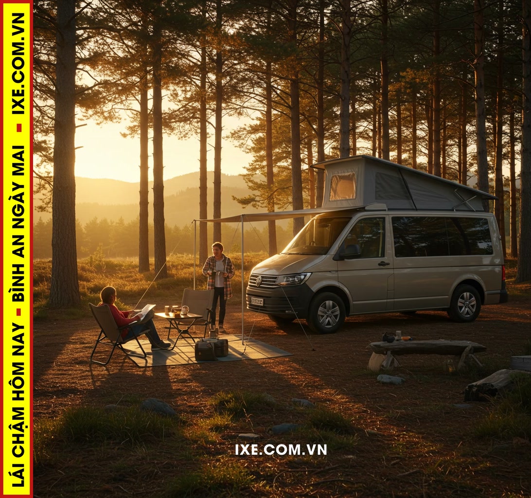 Những lưu ý quan trọng để chuyến đi Glamping xe camping an toàn và đáng nhớ