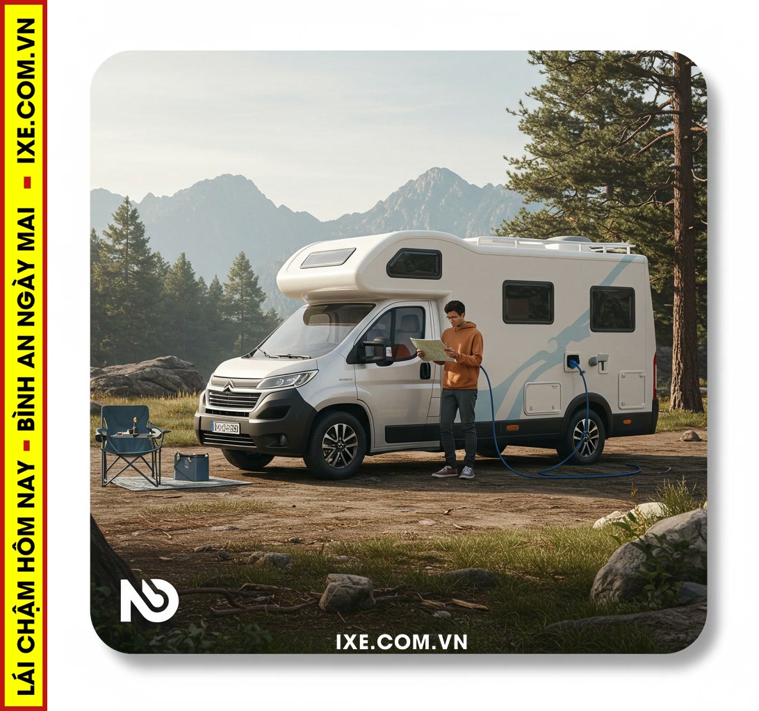 Những mẹo v&agrave; kinh nghiệm hữu &iacute;ch cho chuyến đi xe camping điện thu&ecirc; su&ocirc;n sẻ