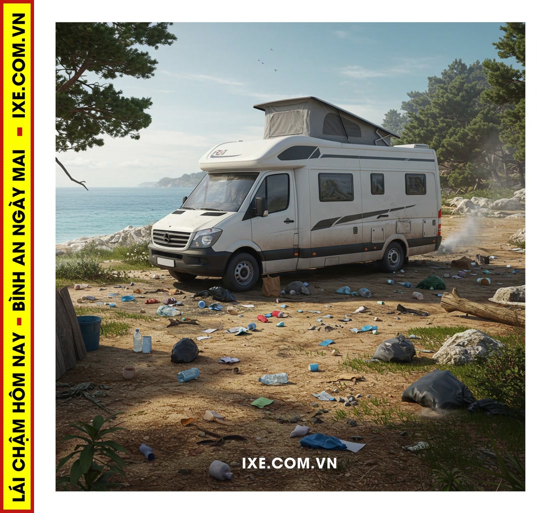 Những tác động môi trường tiêu cực tiềm ẩn của dịch vụ thuê xe camping
