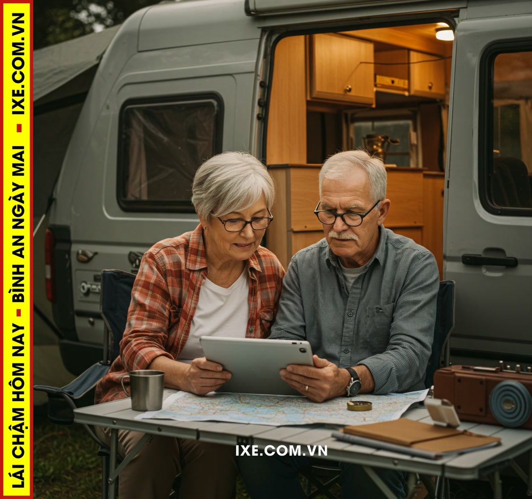 Những yếu tố cần cân nhắc khi du lịch xe camping cho người cao tuổi
