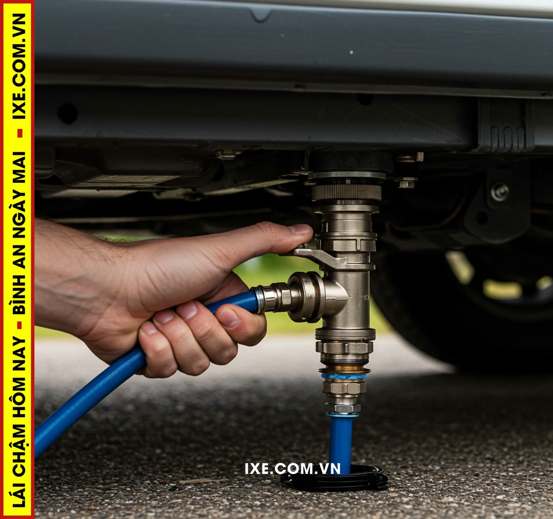 Quản l&yacute; v&agrave; xả nước thải (nước x&aacute;m)