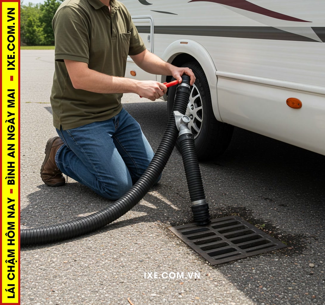 Quản lý và Xử lý Nước Thải (Bồn Xám & Bồn Đen)