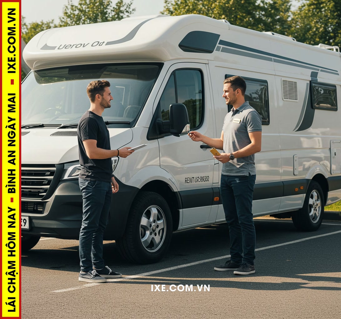 Quy tr&igrave;nh v&agrave; lưu &yacute; khi thu&ecirc; xe camping