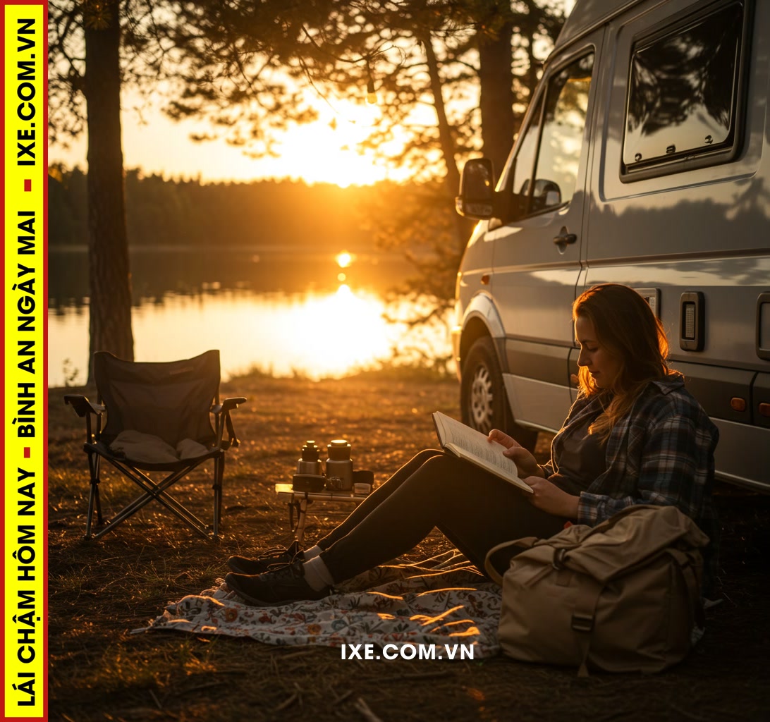 Tại sao nên ghi lại hành trình thuê xe camping?