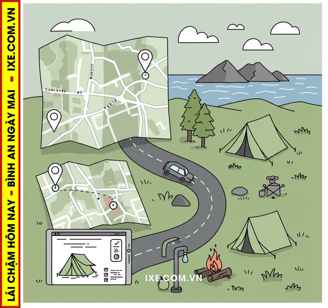 Tiêu chí vàng để chọn điểm cắm trại lý tưởng gần thành phố