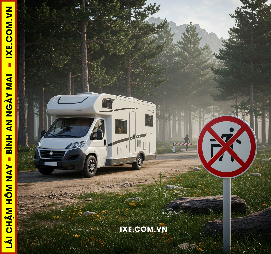Tr&aacute;ch nhiệm v&agrave; hậu quả khi vi phạm quy định cắm trại bằng xe