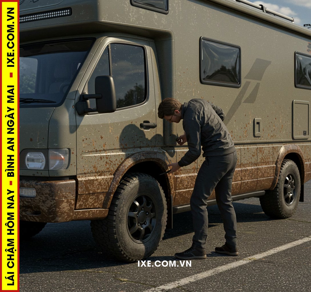 Xử lý các vấn đề liên quan đến thời tiết và xe thuê sau chuyến đi