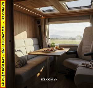 Ảnh hưởng của nhiệt độ, thời tiết đến nội thất xe camping và lưu ý khi thuê xe.
