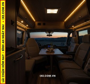 Ánh sáng trong xe camping thuê ảnh hưởng sức khỏe thế nào? Bí quyết điều chỉnh.